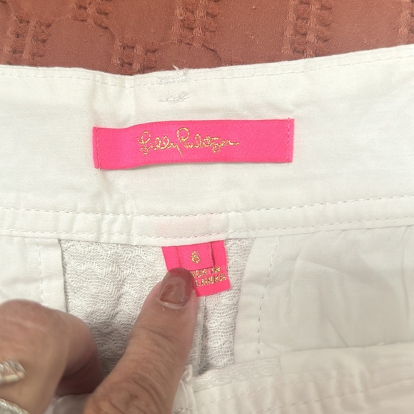 White callahan pattern shorts - Picture 4 of 4